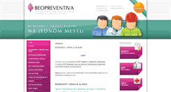 Desktop Screenshot of beopreventiva.com