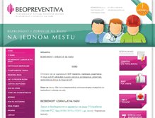 Tablet Screenshot of beopreventiva.com